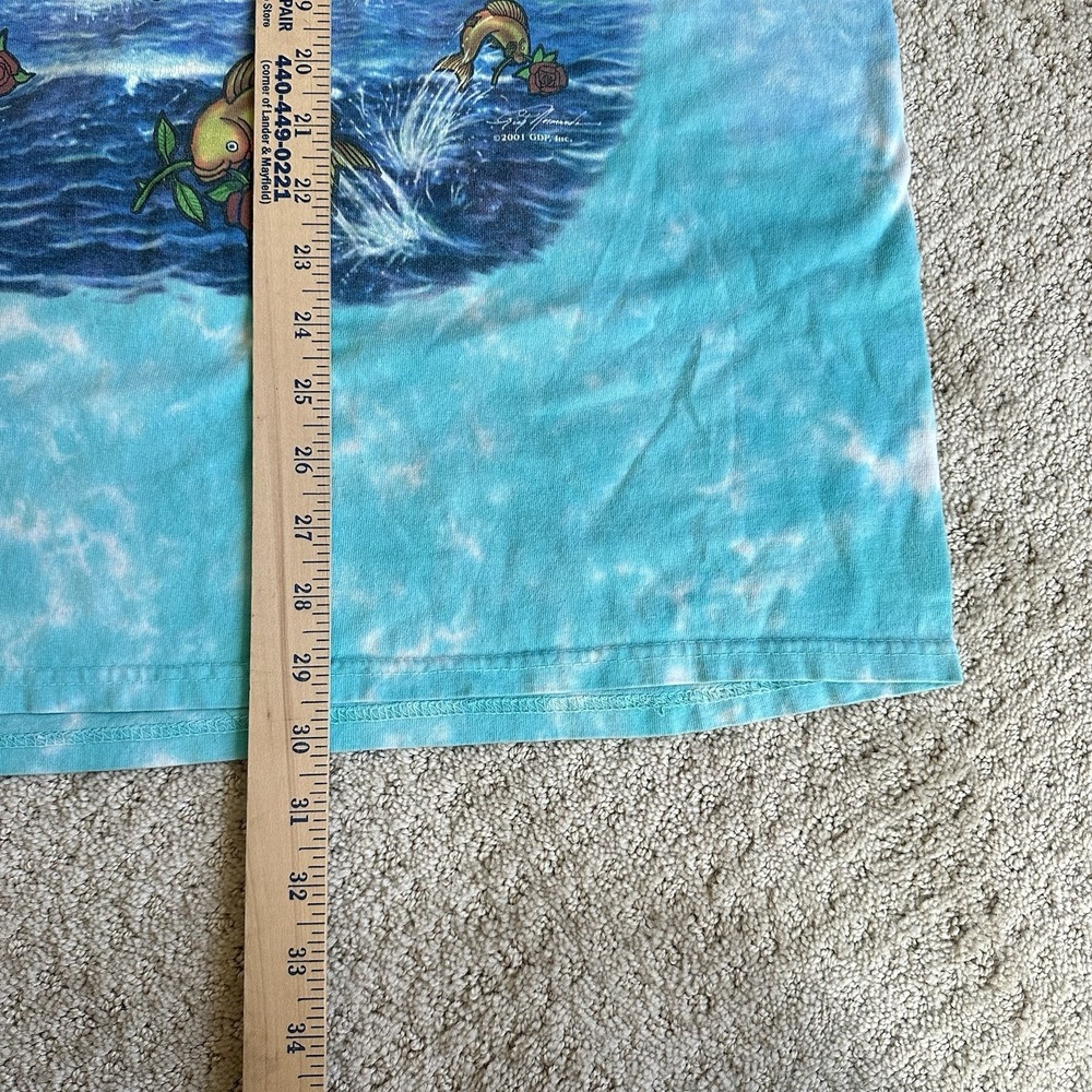 Vintage Grateful Dead Ship of Fools T-Shirt Men's XL Tie Dye Cotton 2001 GDP - Picture 6 of 6